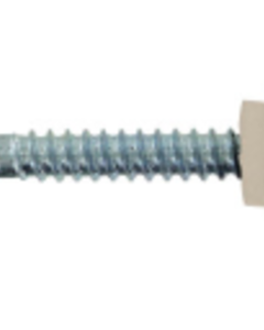 Screw, 5.5mm x 38mm, Hex. Washer Head, SDF,w/Neop.,E-Gal,OW